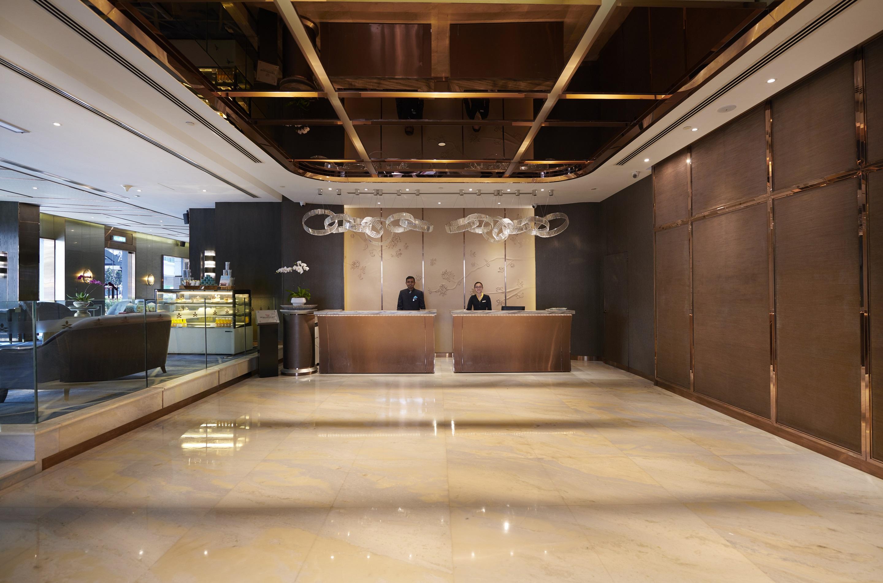 Hotel Dorsett Kuala Lumpur Exterior foto The lobby of the hotel